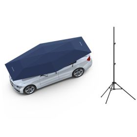 Car Sunshade Automatic Remote Control Sunscreen Shed (Option: Navy Blue-4.2fully automatic and bracket)