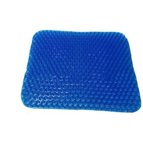 Summer Gel Seat Cushion Breathable Honeycomb Design For Pressure Relief Back Tailbone Pain For Home And Car (Option: 300g square)