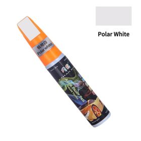 Scratch Repair Paint Diamond Silver Glitter Silver Champagne Silver To Scratch Car (Option: Polar white)