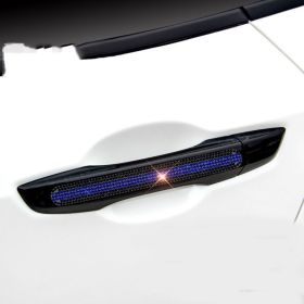 Diamond-studded Car Door Handle Stickers (Option: L)