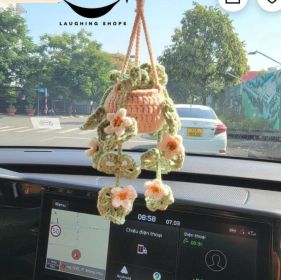 Car Plant Decoration Decoration Knitting Wool (Option: Style22)