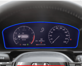 23 CRV Interior Instrument Center Control Gear Screen Navigation Film TPU Protective (Option: Driving version7 inch dashboar)