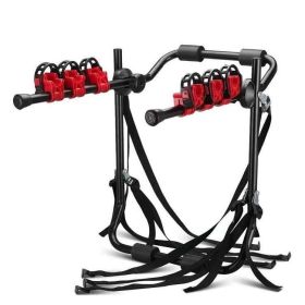 Premium Trunk Mounted Car Bike Holder Rack (Option: Pull belt style)