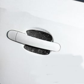 Diamond-studded Car Door Handle Stickers (Option: F)