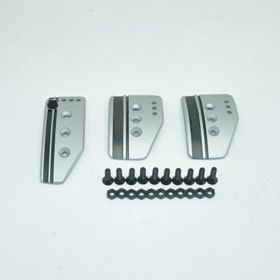 Modification Of Manual Transmission Car Pedal Brake Accelerator Clutch Aluminum Alloy (Option: SPC manual transmission grey)