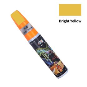 Scratch Repair Paint Diamond Silver Glitter Silver Champagne Silver To Scratch Car (Option: Bright yellow)