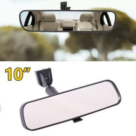 Universal Auto Interior Rear View Mirror (Color: Black)