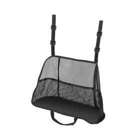 Auto Back Seat Universal Mesh Organizer Storage Net Bag (Color: Black)