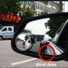 360-degree Rotating Round Blind Spot Mirror Car Rear View Reversing Auxiliary Mirror Large Vision For Interior External