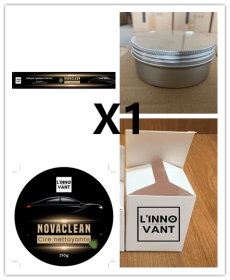 Car Diamond Crystal Wax Black Wax Coating Waxing Polishing Sewage Crystal Hard Wax (Color: White aluminum Package)