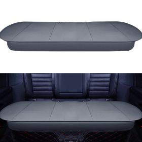 Universal Auto Car Front Seat Cover Breathable PU Leather Cushion Protector Mat (size: 1pc rear seat cover)