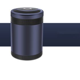 Vehicle Mounted Automatic Sensing Multi-function Ashtray (Option: Blue-USB)