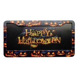 Photo Frame American Pumpkin License Plate Frame (Option: XCW159)