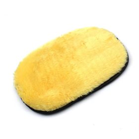 Double Faced Plush Car Wash Gloves Duster (Option: Single sided plush)