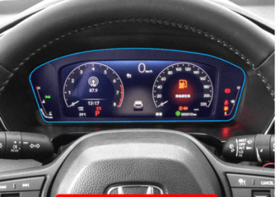 23 CRV Interior Instrument Center Control Gear Screen Navigation Film TPU Protective (Option: 23CRVS10.2 Dashboard Film)