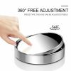 360-degree Rotating Round Blind Spot Mirror Car Rear View Reversing Auxiliary Mirror Large Vision For Interior External