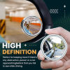 360-degree Rotating Round Blind Spot Mirror Car Rear View Reversing Auxiliary Mirror Large Vision For Interior External