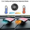 1000W Car Heater 12V Portable Electric Heating Fan Defogger Defroster Demister