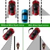360-degree Rotating Round Blind Spot Mirror Car Rear View Reversing Auxiliary Mirror Large Vision For Interior External