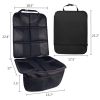 Car Seat Cover Mat Under Carseat Thickest Padding Leather Fabric Seat Protector