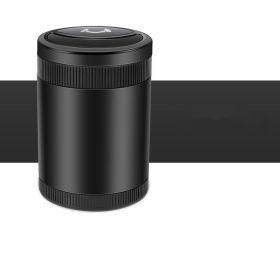 Vehicle Mounted Automatic Sensing Multi-function Ashtray (Option: Black-USB)