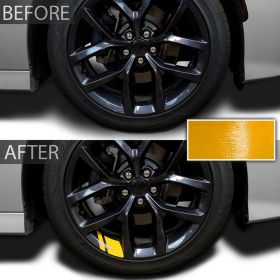 Reflective Stickers For Car Wheel Rim 18 Inch 21 Inch (Option: Yellow-6PCS)
