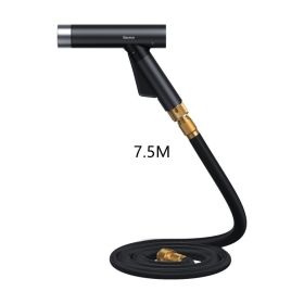 Jane Life Car Wash With Magic Telescopic Hose Water Injection Black (Option: Black-75CM)