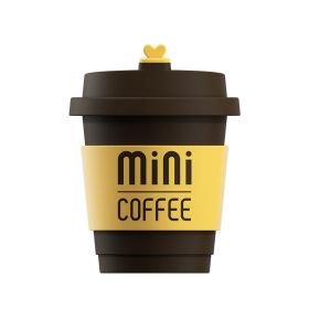 Coffee Capsule Car Air Vent Fragrance Car Aromatherapy (Color: Brown)
